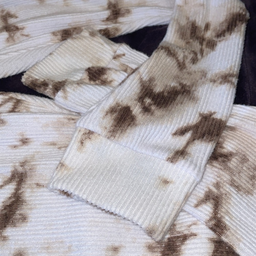 NWT Ultra Flirt Brown Tie-Dye Women’s Sweatpants - Picture 3 of 5